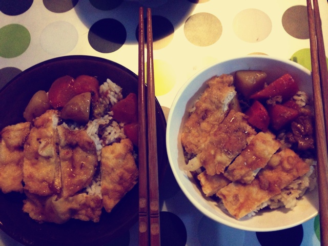 咖喱猪排饭