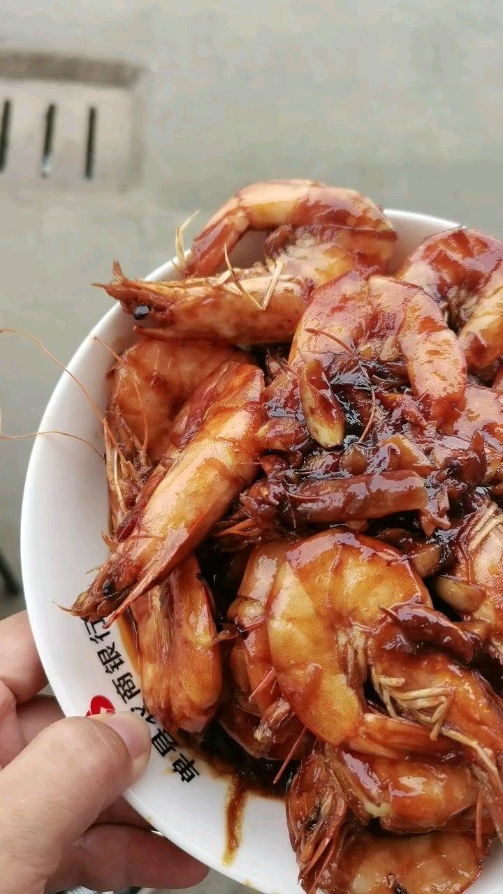 家庭版油焖大虾