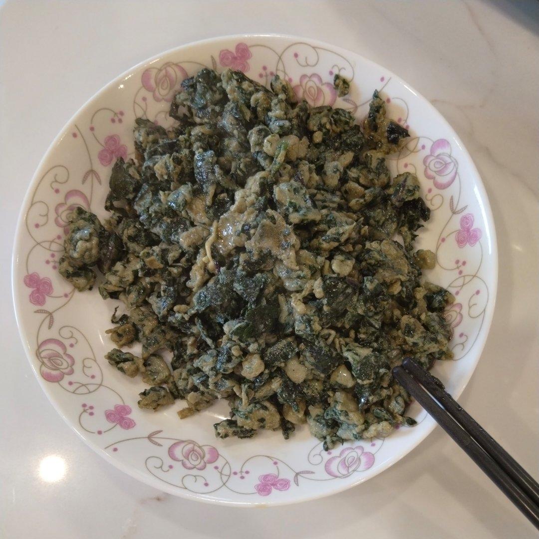 紫苏叶炒鸡蛋