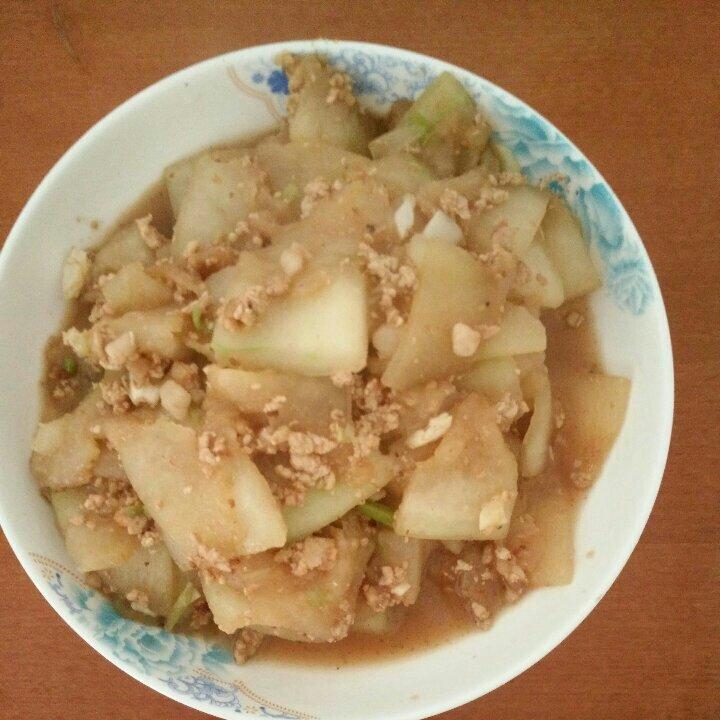 肉末炒冬瓜(超下饭)