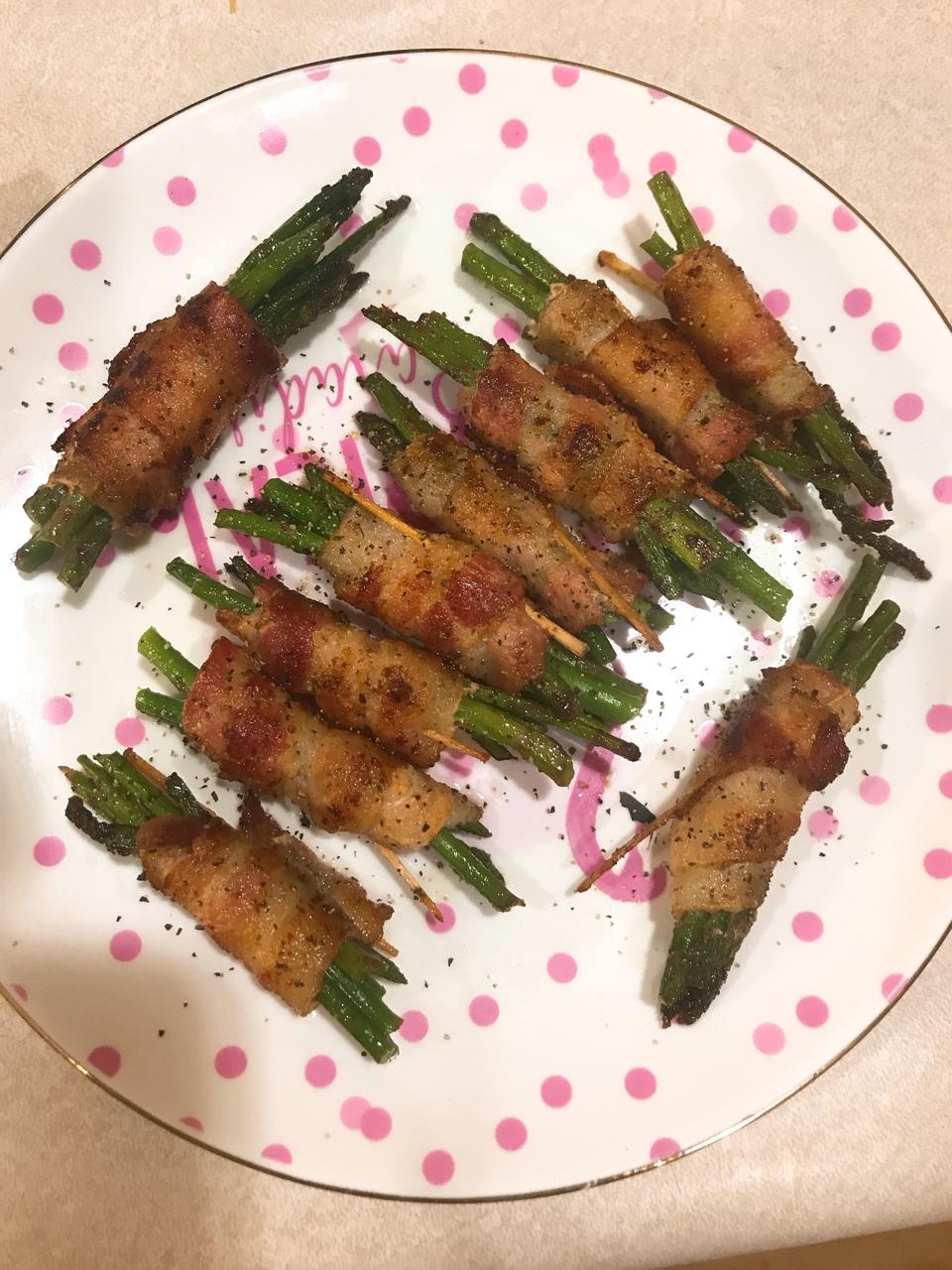 培根芦笋卷