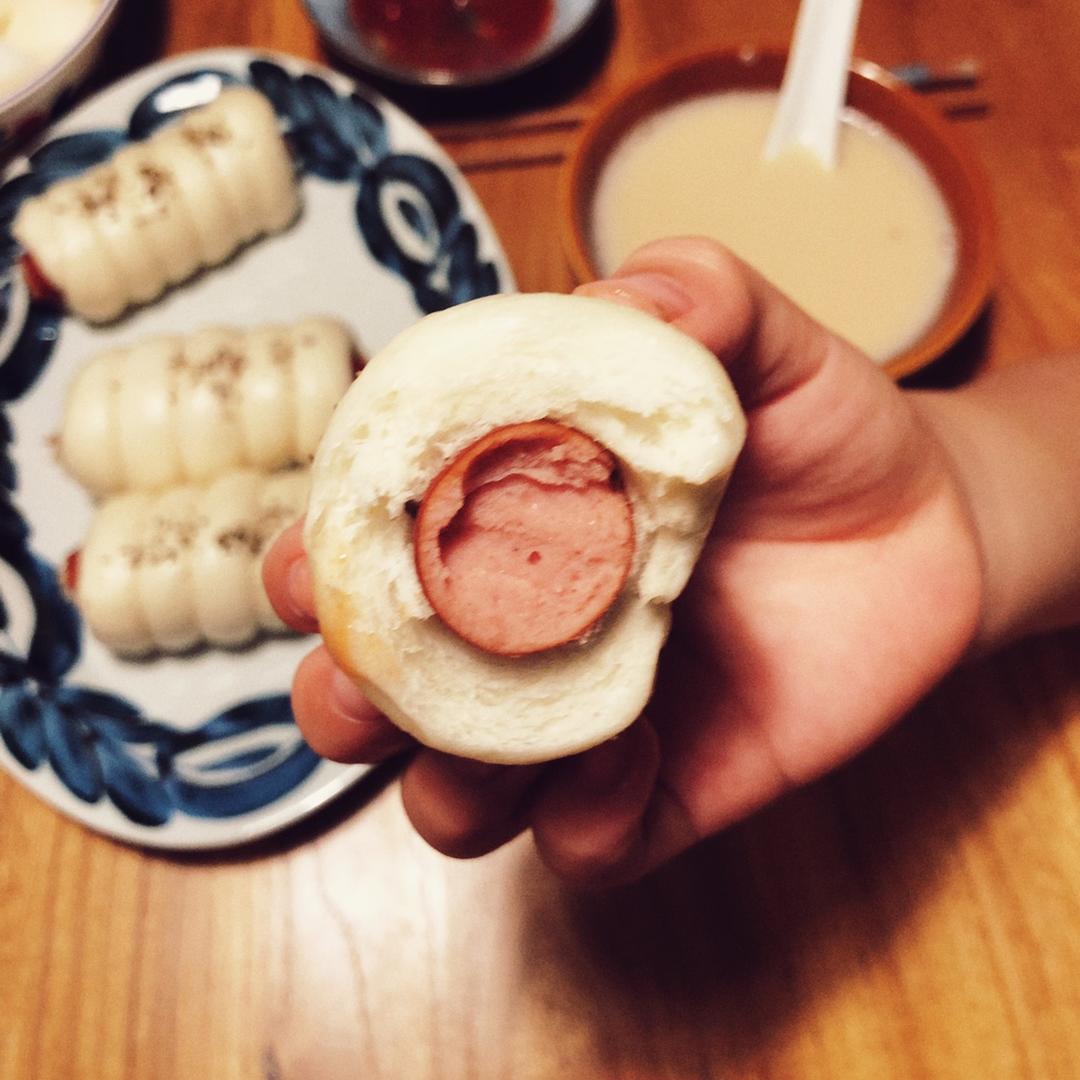 【热狗卷】馒头的花式吃法，你一定没想到！