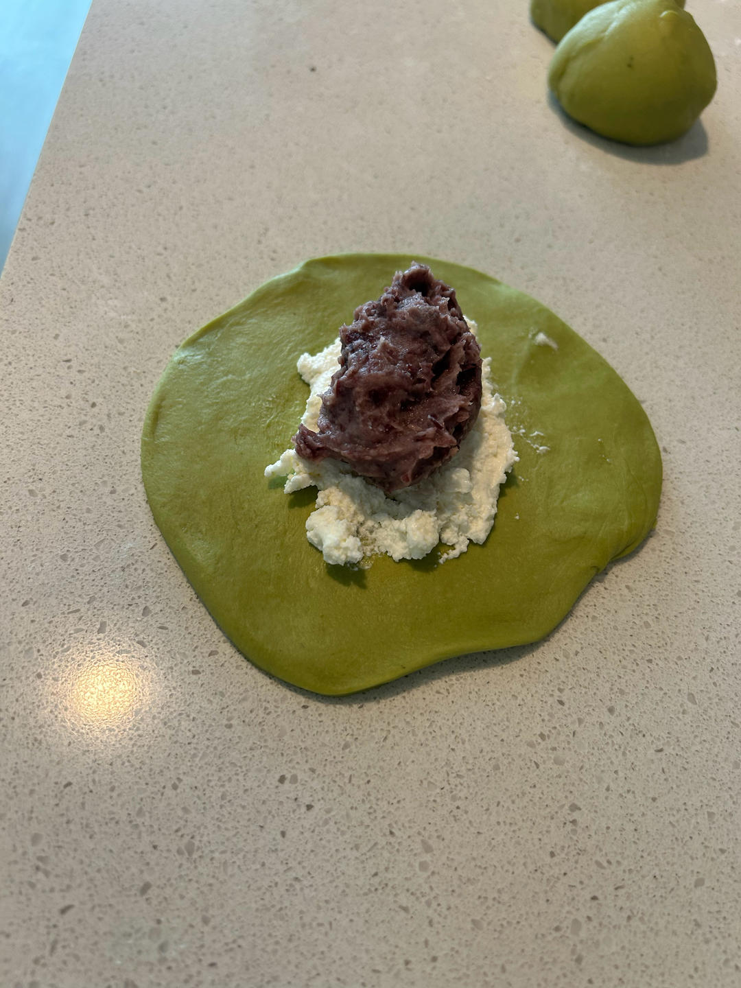 一次发酵同样松软的椰蓉小面包