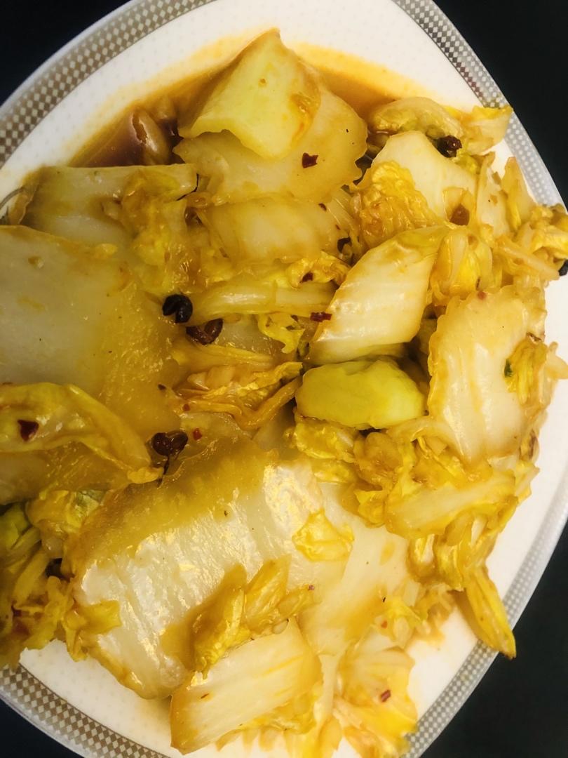 酸辣大白菜