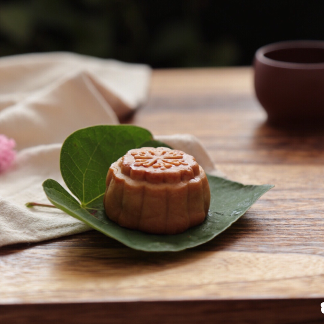 金沙奶黄月饼