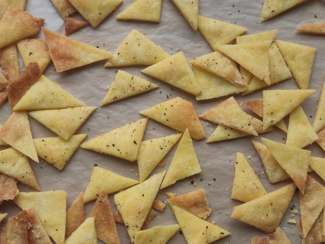 自制椒盐玉米片——非油炸烤箱版