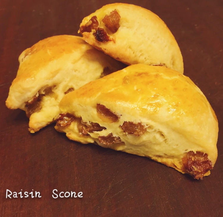 葡萄干司康（酵母版）