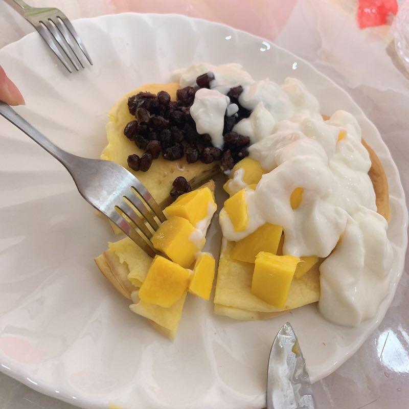 快手无油酸奶松饼