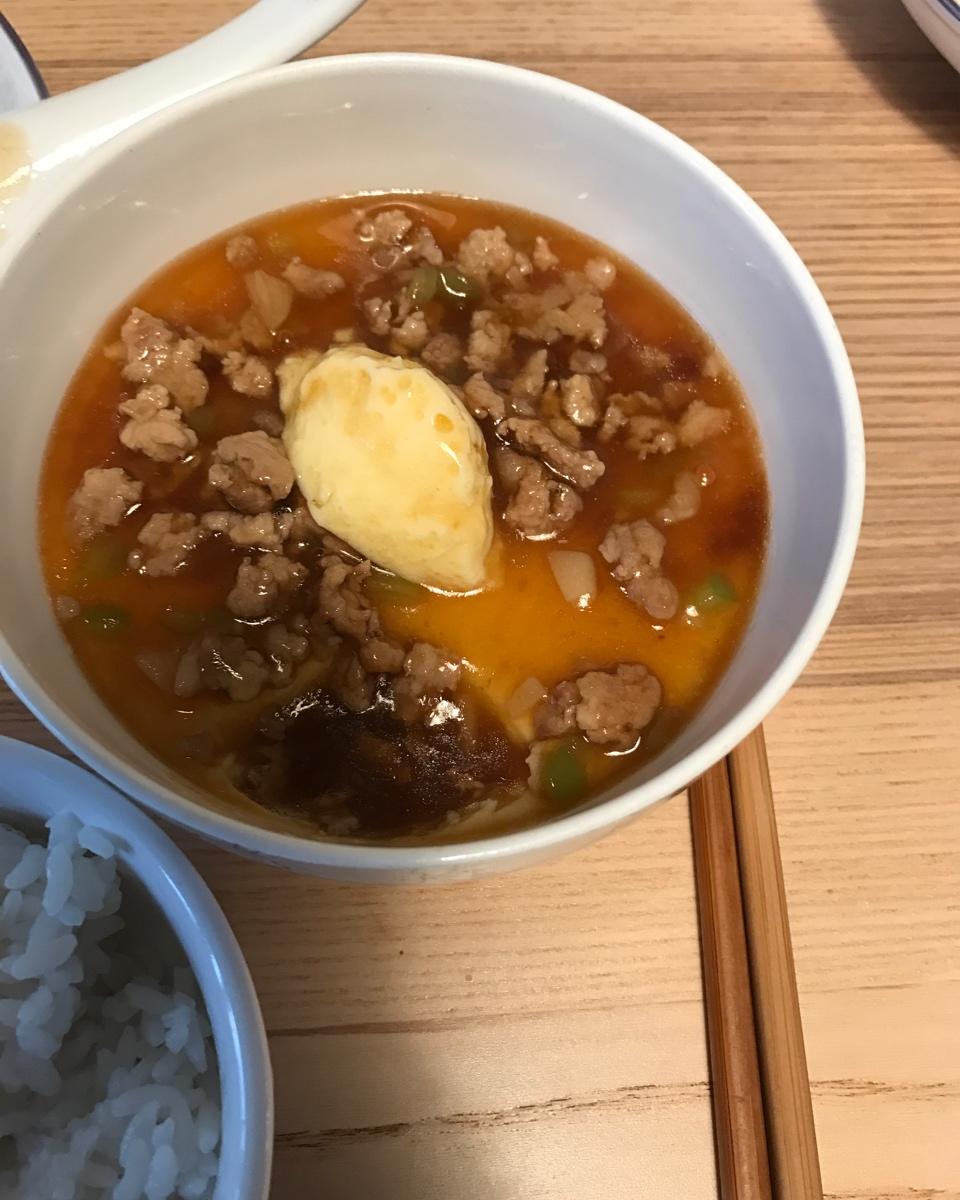 肉末蛋羹