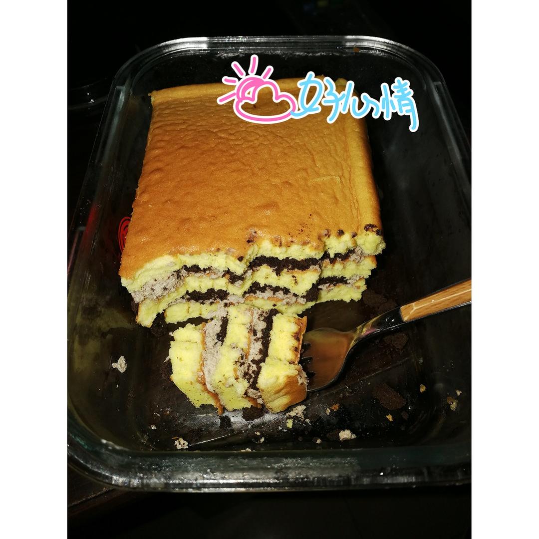 低糖不腻的奥利奥咸奶油蛋糕盒子