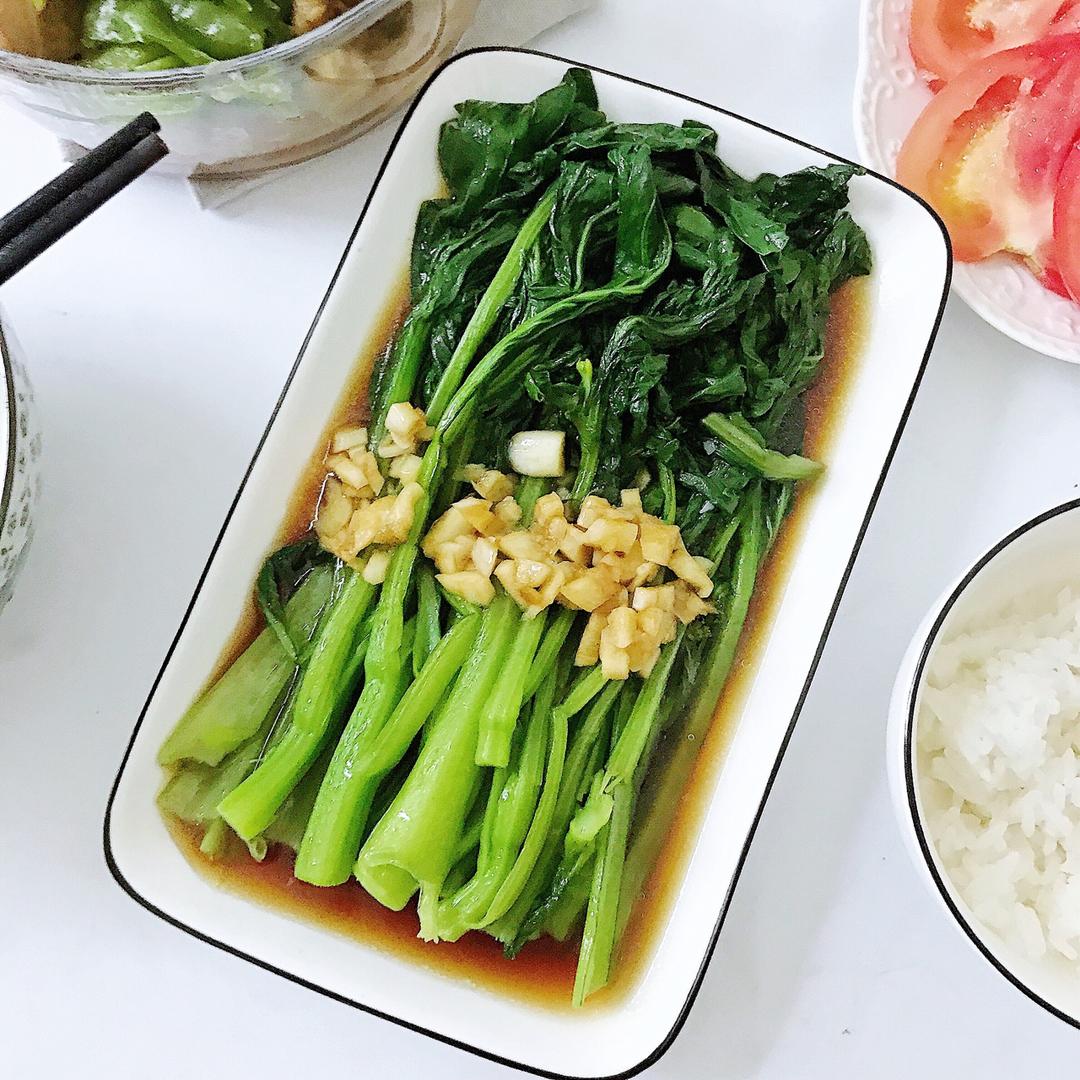 白灼菜心