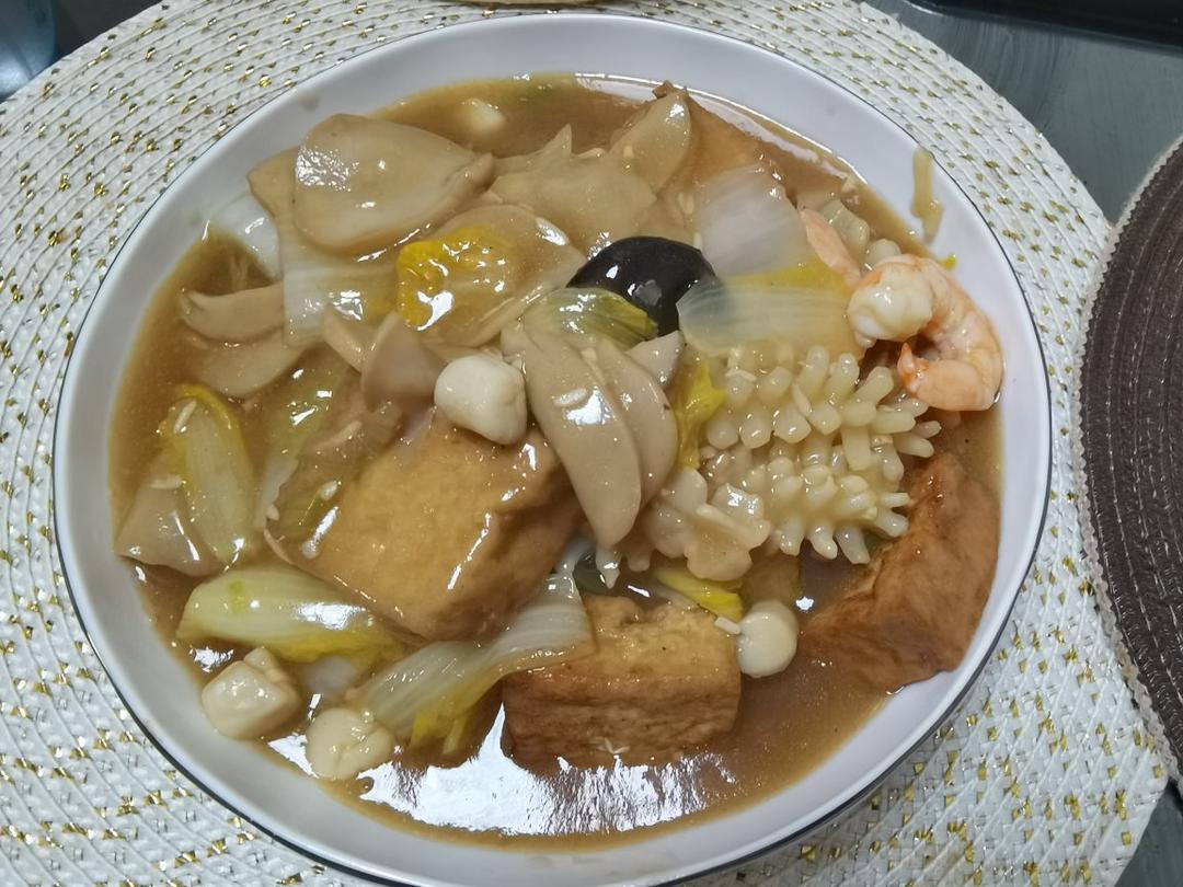 海鲜豆腐煲