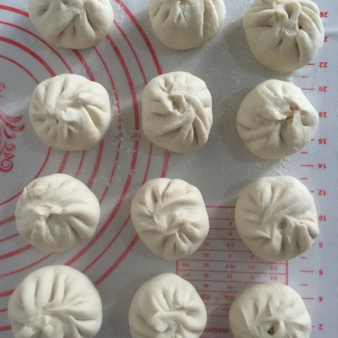 家庭手工肉馅大包子