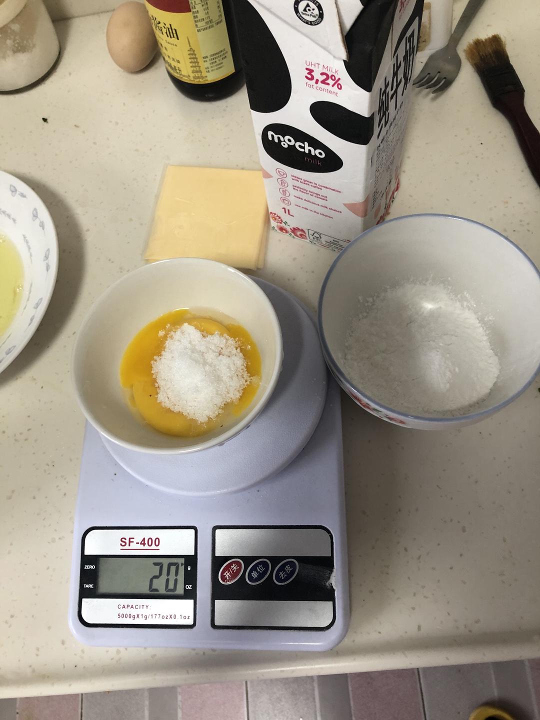 纯奶手撕吐司的做法 步骤1