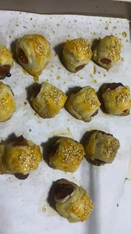 【超简单】手抓饼包肠仔