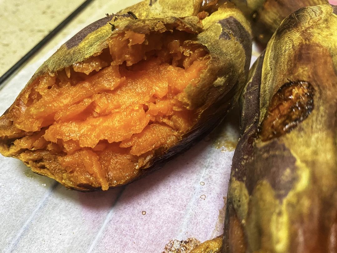 烤箱版烤蜜薯