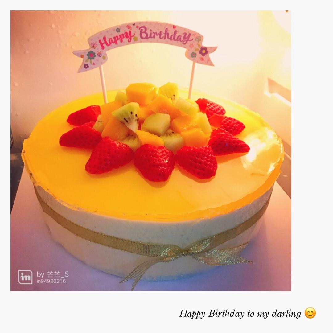 芒果慕斯蛋糕（8寸）