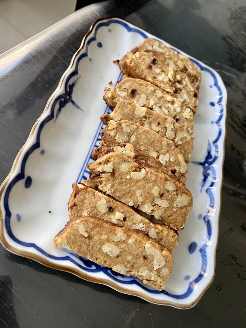 红糖核桃饼干