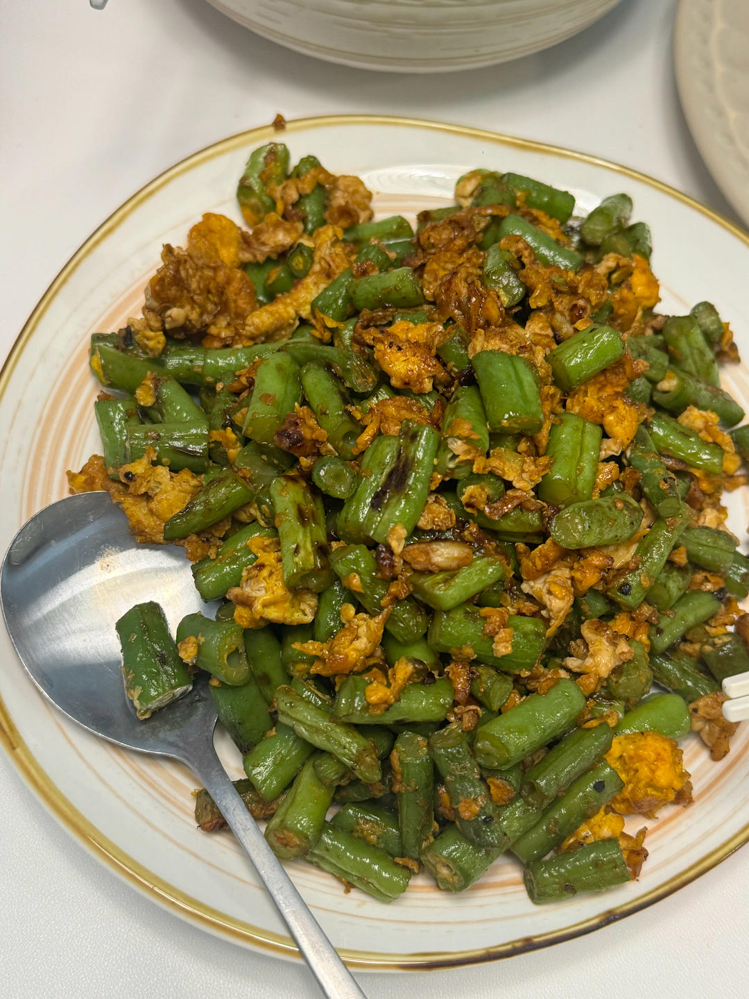 豆角炒蛋超级下饭菜，不好吃算我输