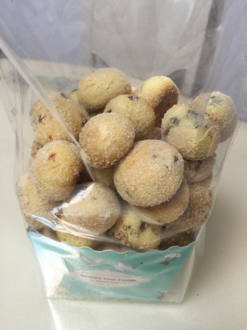 椰香蔓越莓一口酥