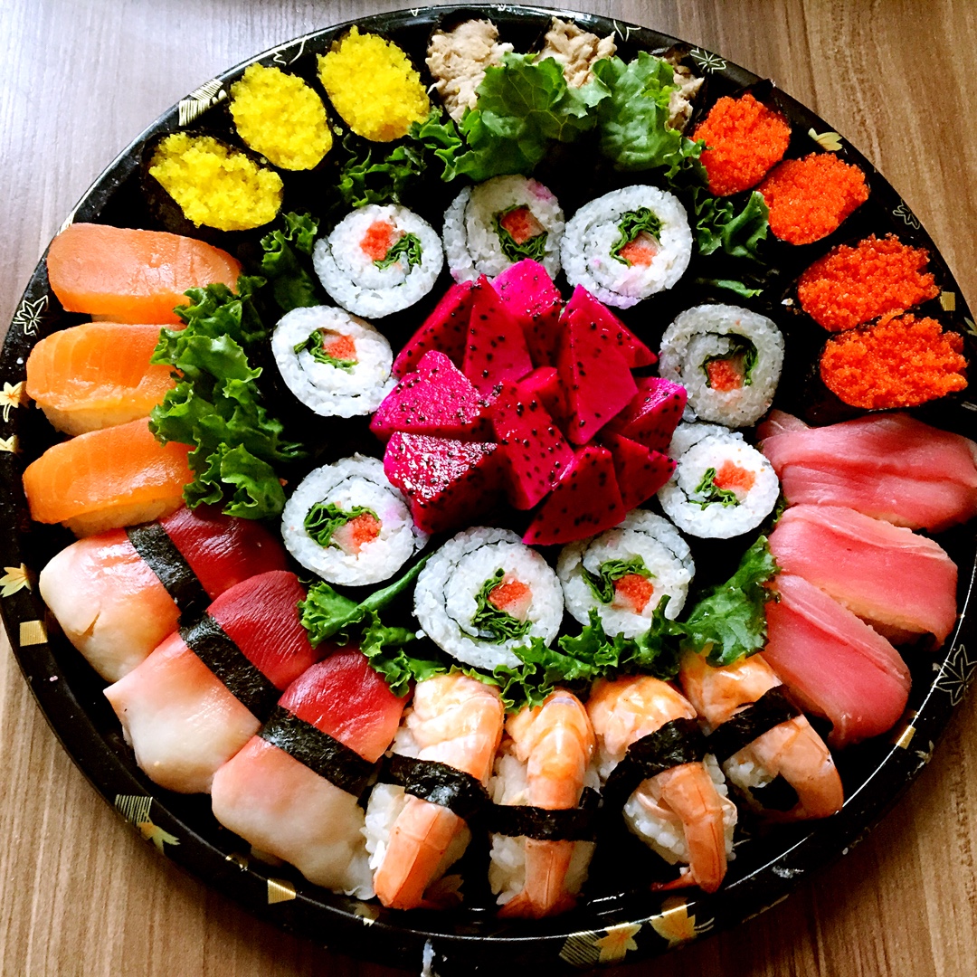 酷啊啊做的史上最全的花式寿司