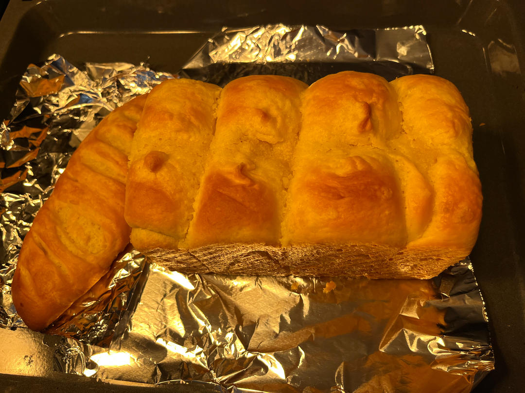 纯奶手撕吐司的做法 步骤1