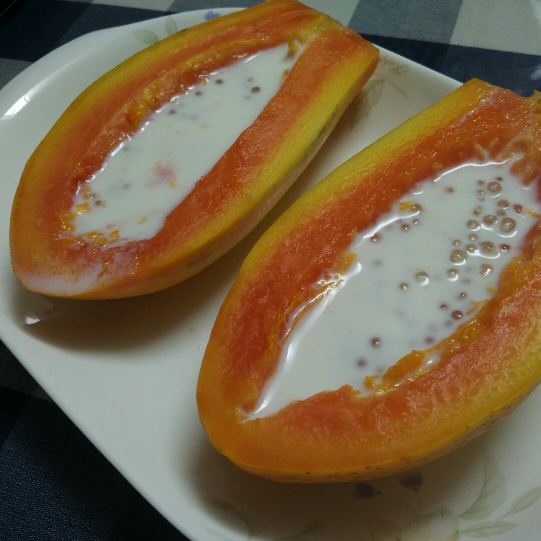 木瓜西米黄金船