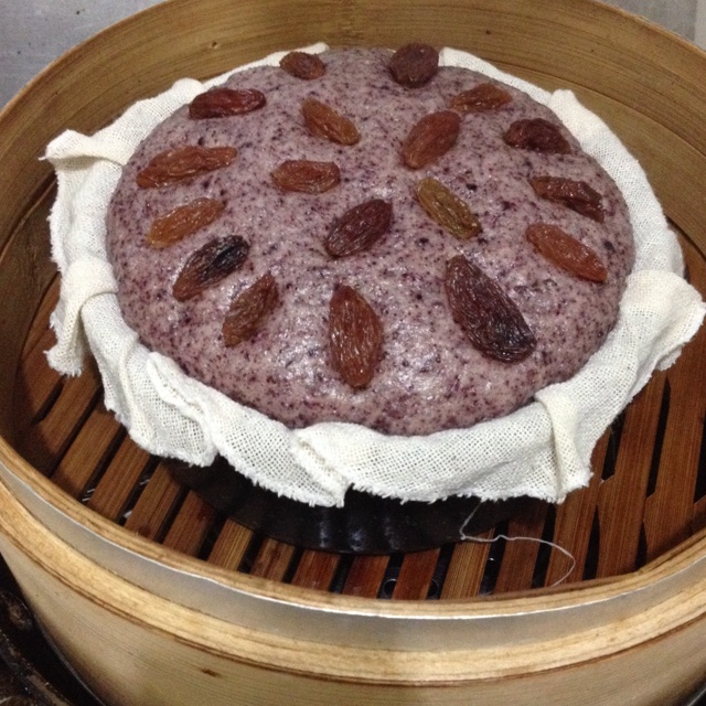 黑米发糕