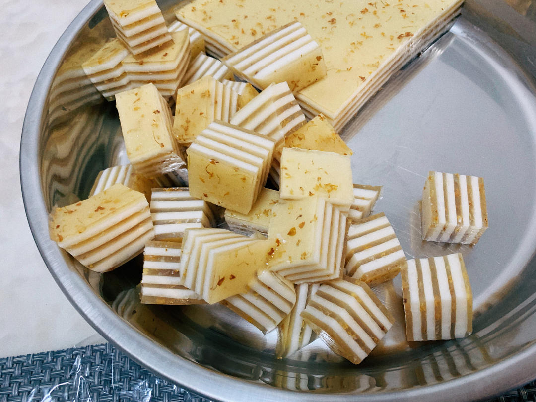 桂花千层马蹄糕