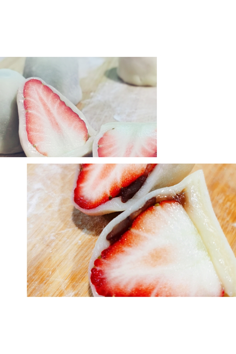 自制网红草莓🍓大福的做法