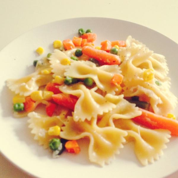 田园意面（纯素）(Pasta with Assorted Vegetables)