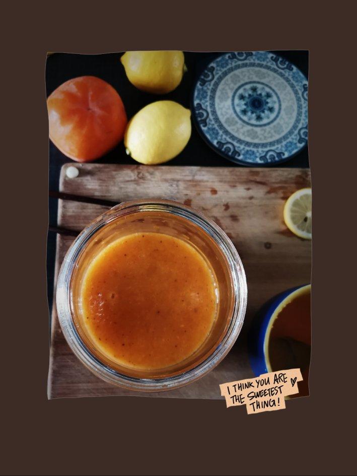 万圣节肉桂柿子果酱