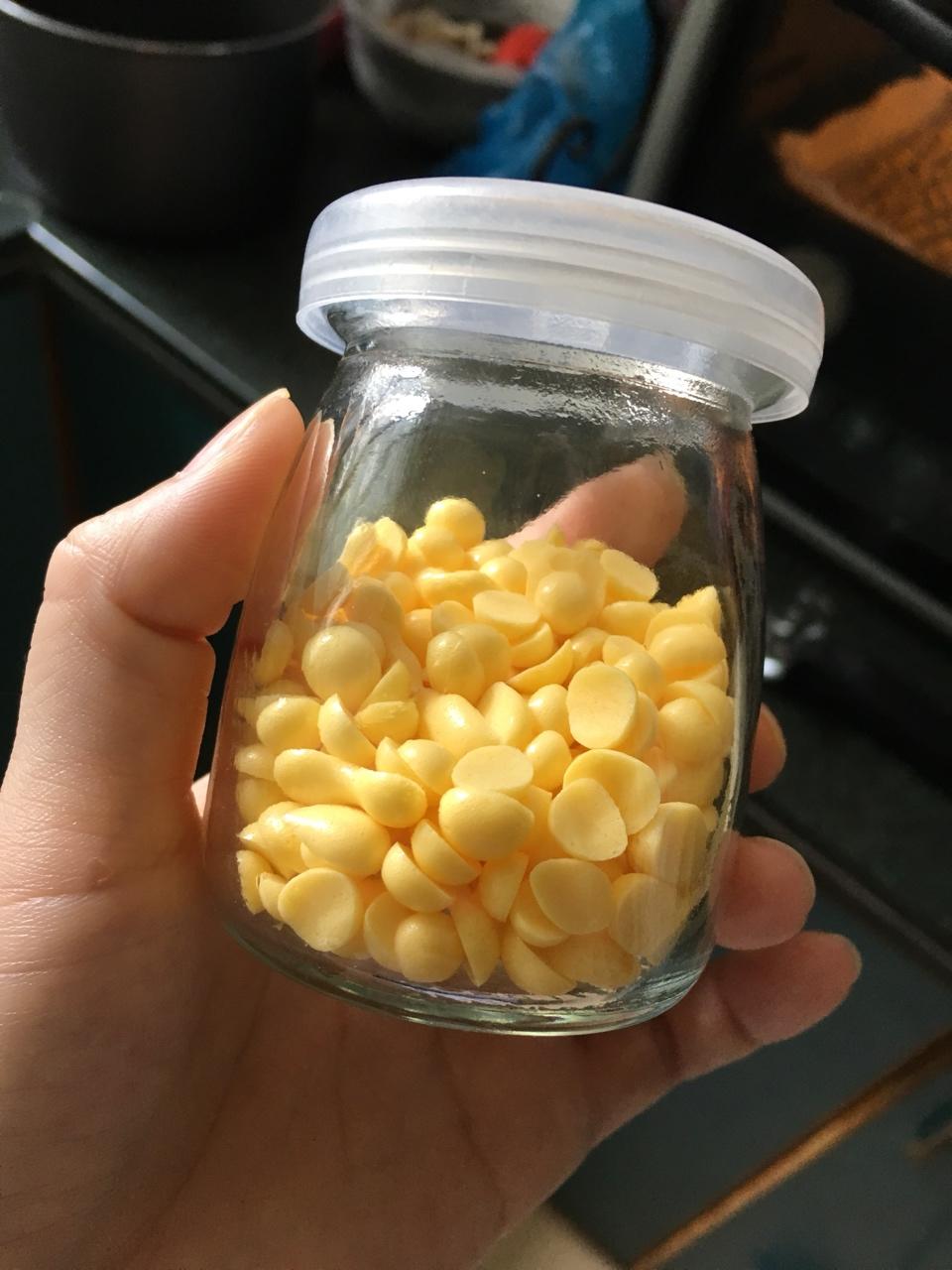 入口即化的无添加蛋黄溶豆