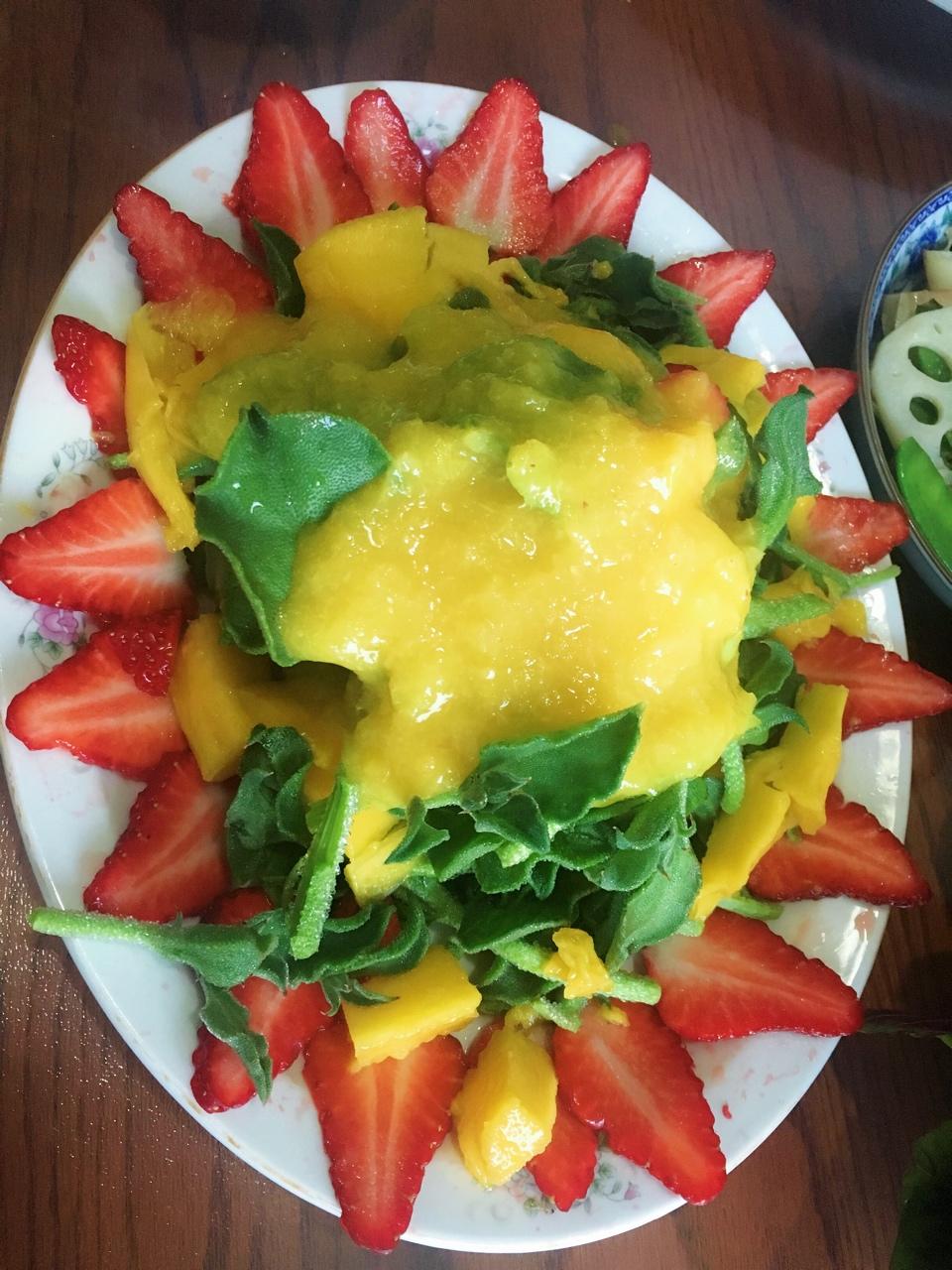 萌萌哒冰草色拉