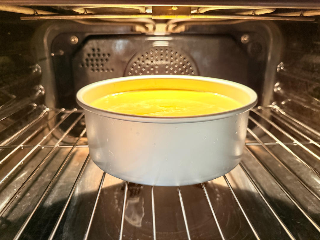 超好记八寸戚风蛋糕（后蛋法）