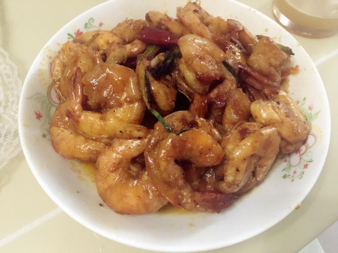 油焖大虾