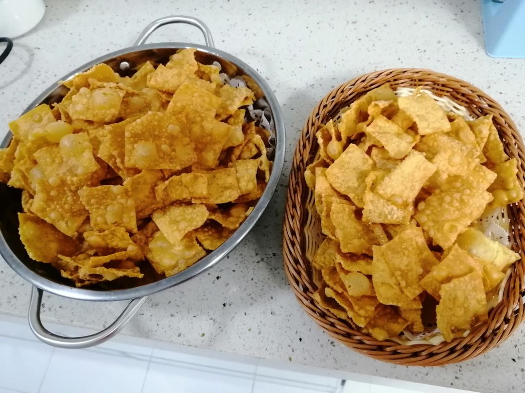 油炸馄饨皮