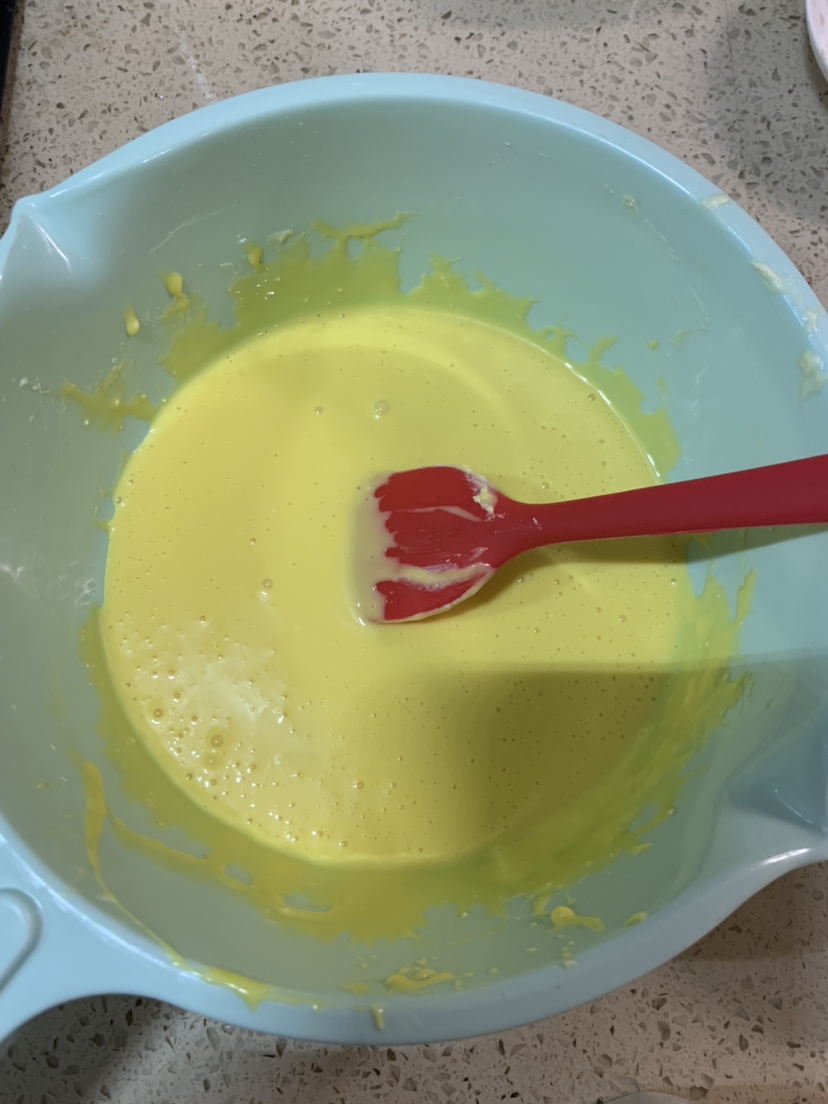 轻乳酪蛋糕～蒸烤微一体机版（附普通烤箱温度时间说明）的做法 步骤3