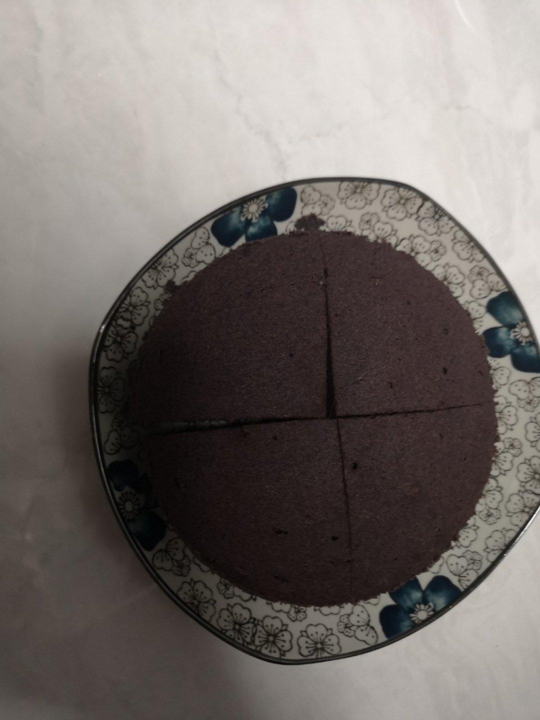 健康美味的黑米糕