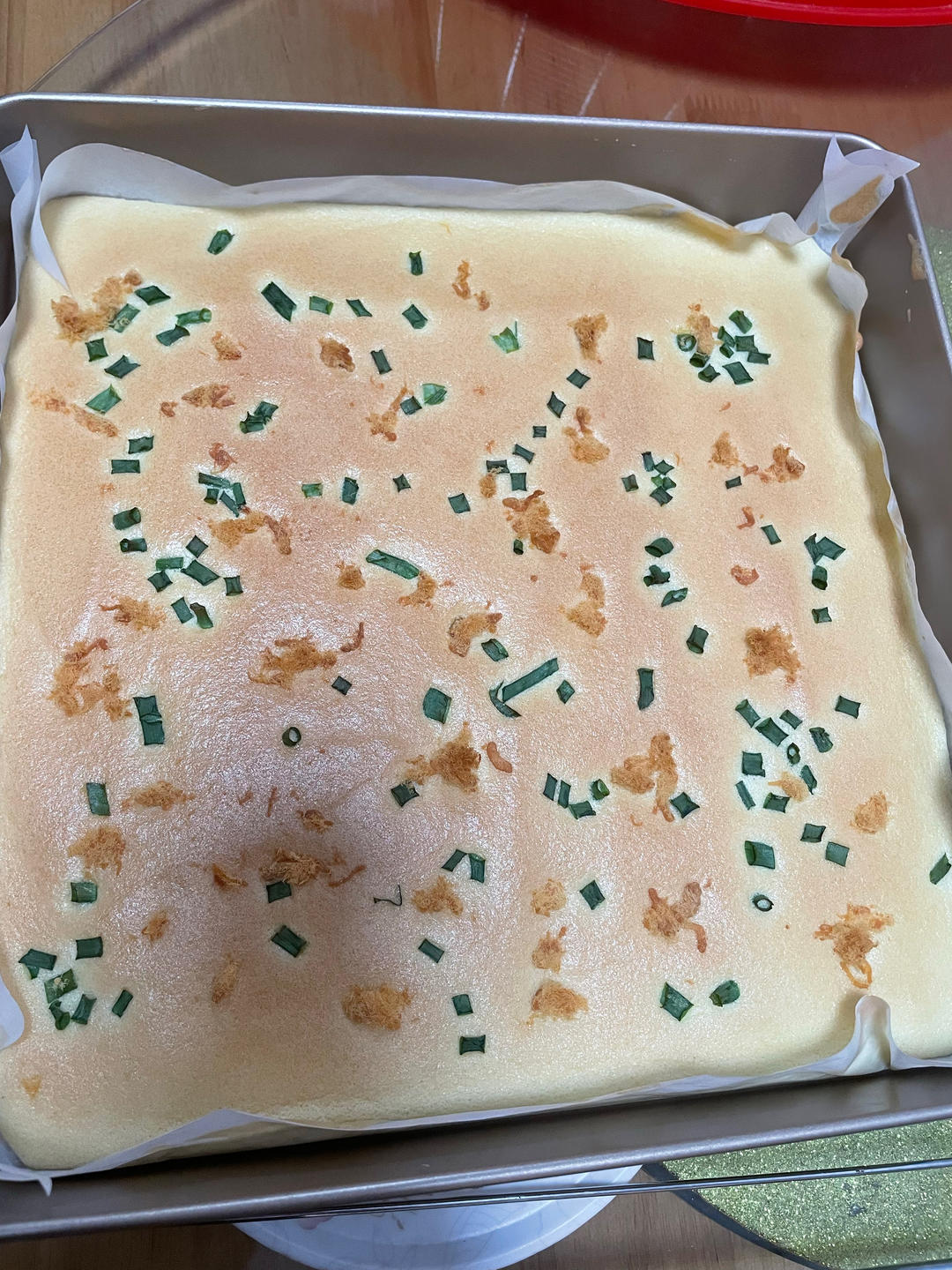 香葱肉松蛋糕卷这样做‼️满屋飘香（小视频食谱）