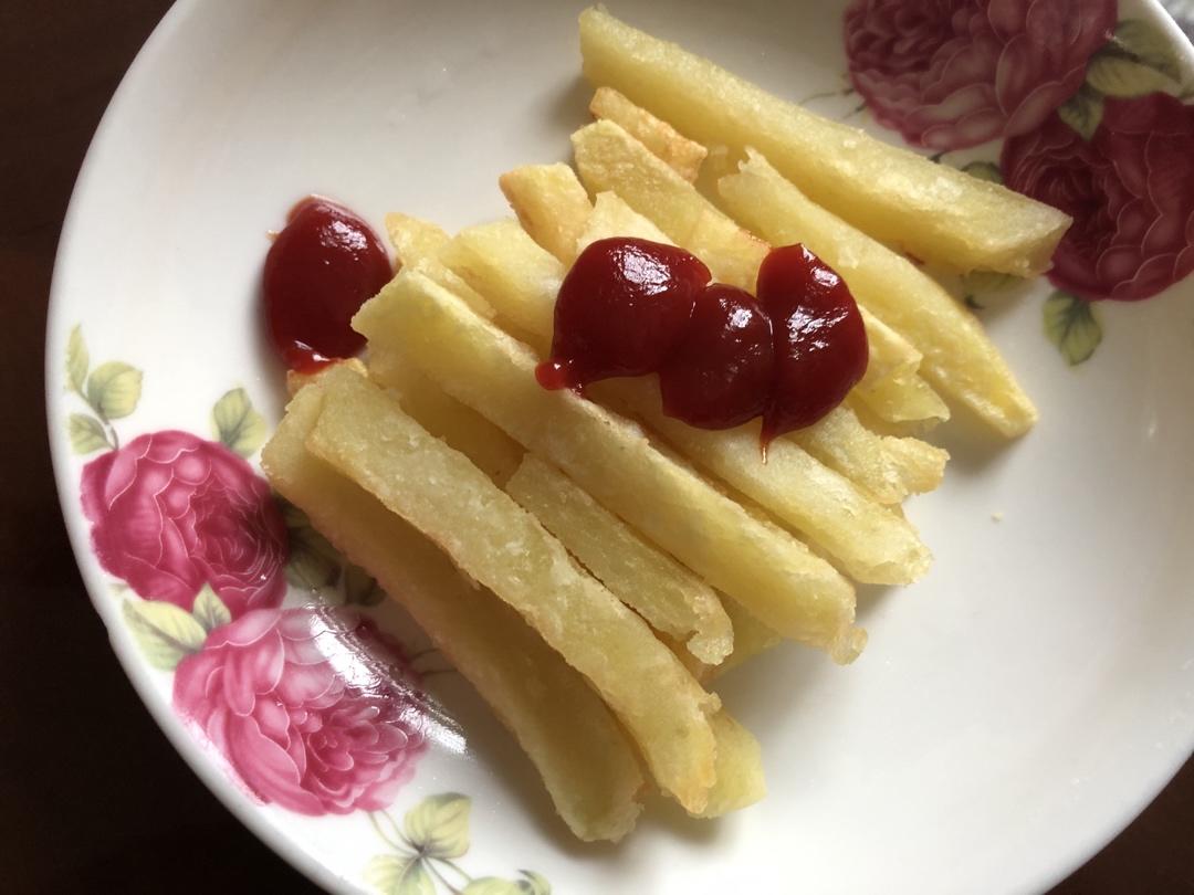 比肯德基好吃的炸薯条