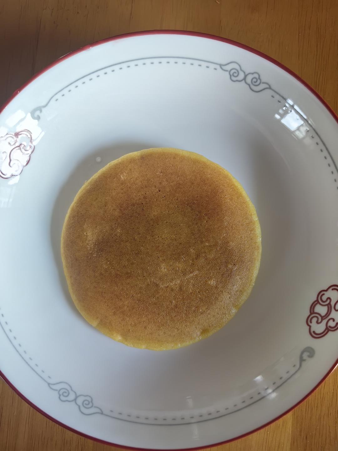 玉米面松饼，早起5分钟搞定，又软又健康