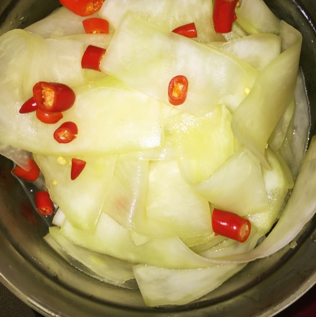 a_j6p7做的腌木瓜