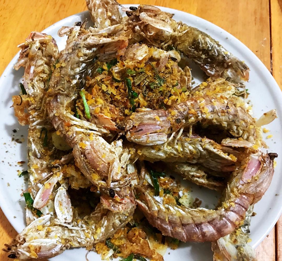 小k的鼠窝做的脆啵啵的椒盐懒尿虾