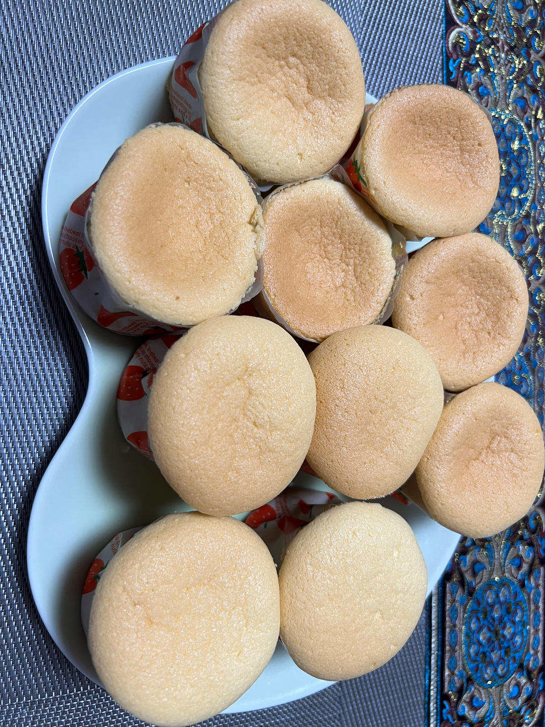 戚风小纸杯蛋糕