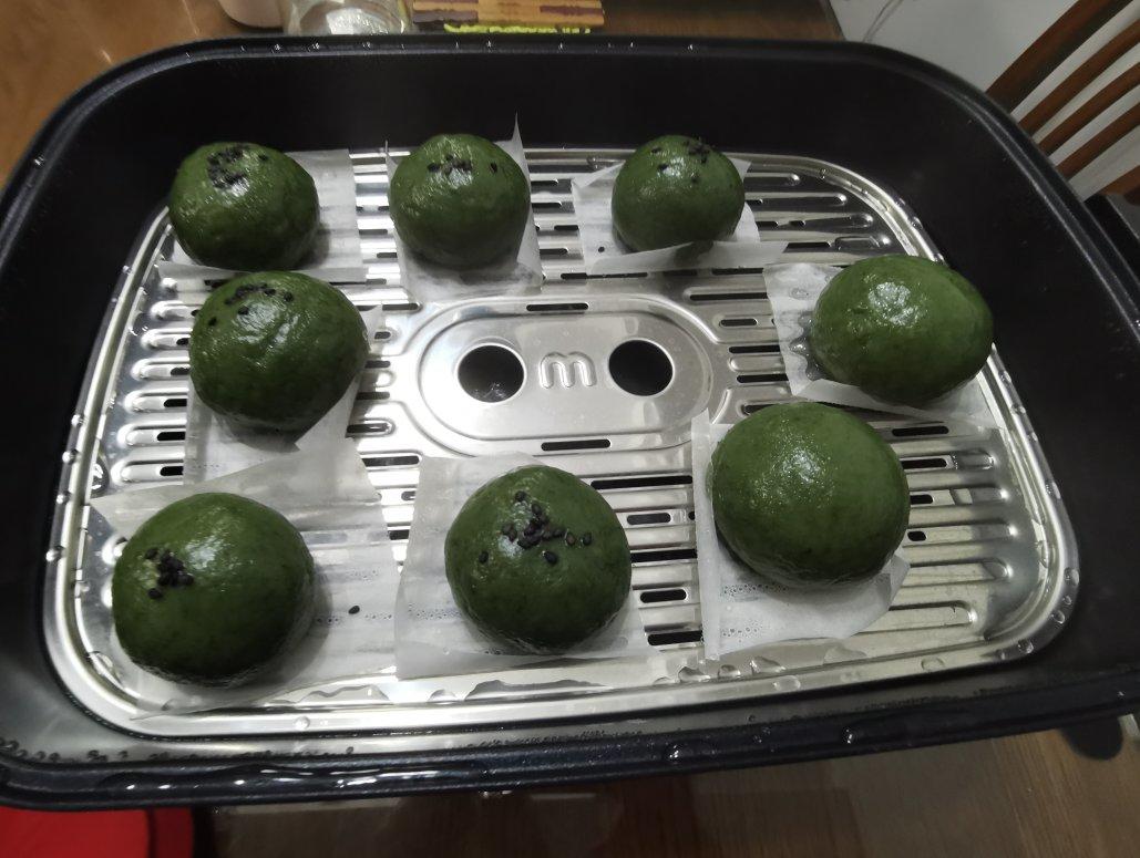 黑芝麻花生青团 Green Rice Cake