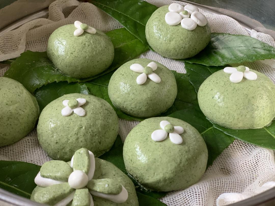 艾叶青团（艾糍/艾饼）