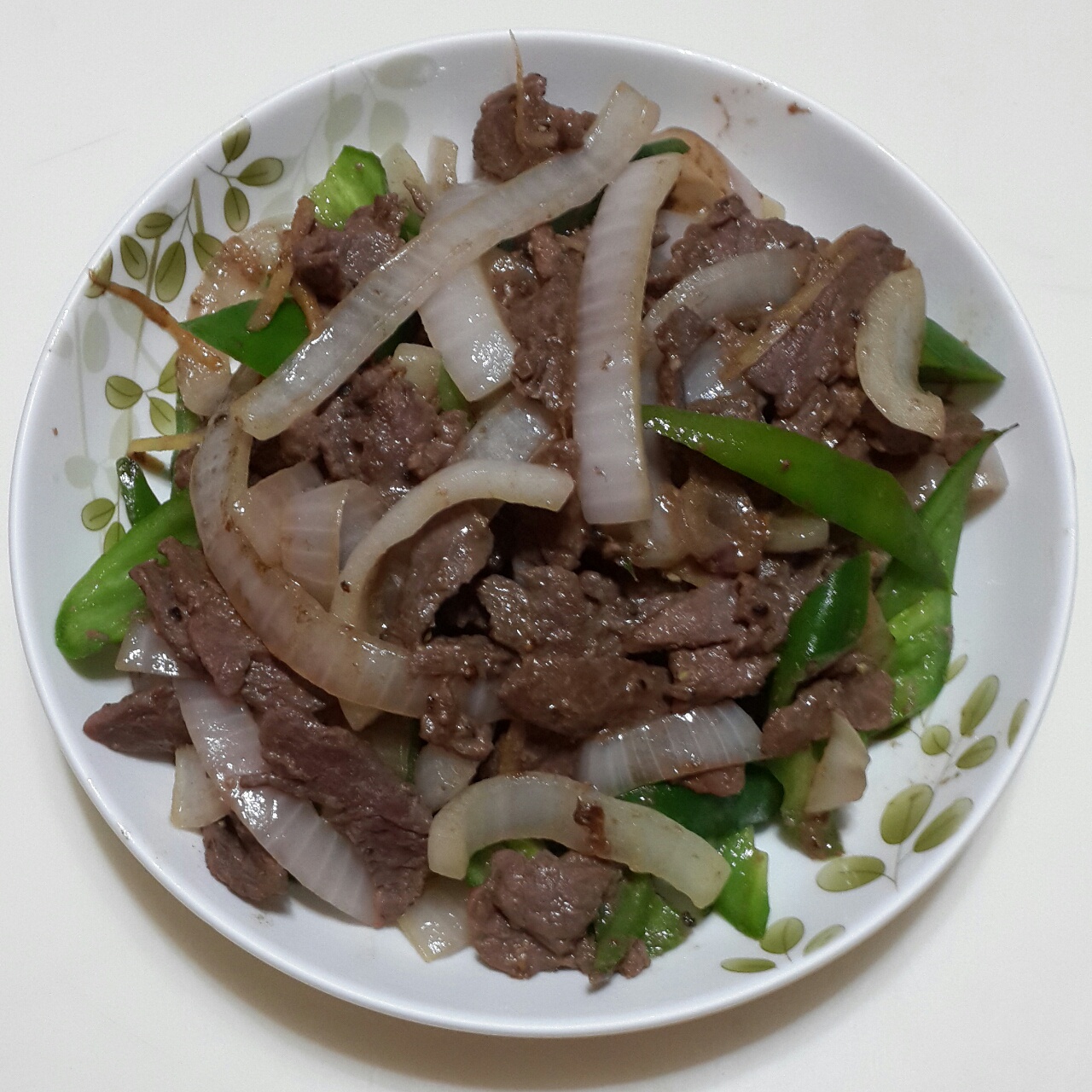珍希泥做的洋葱黑椒牛柳