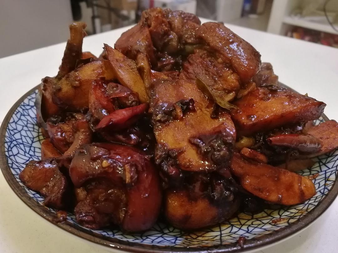 茨菇紅燒肉