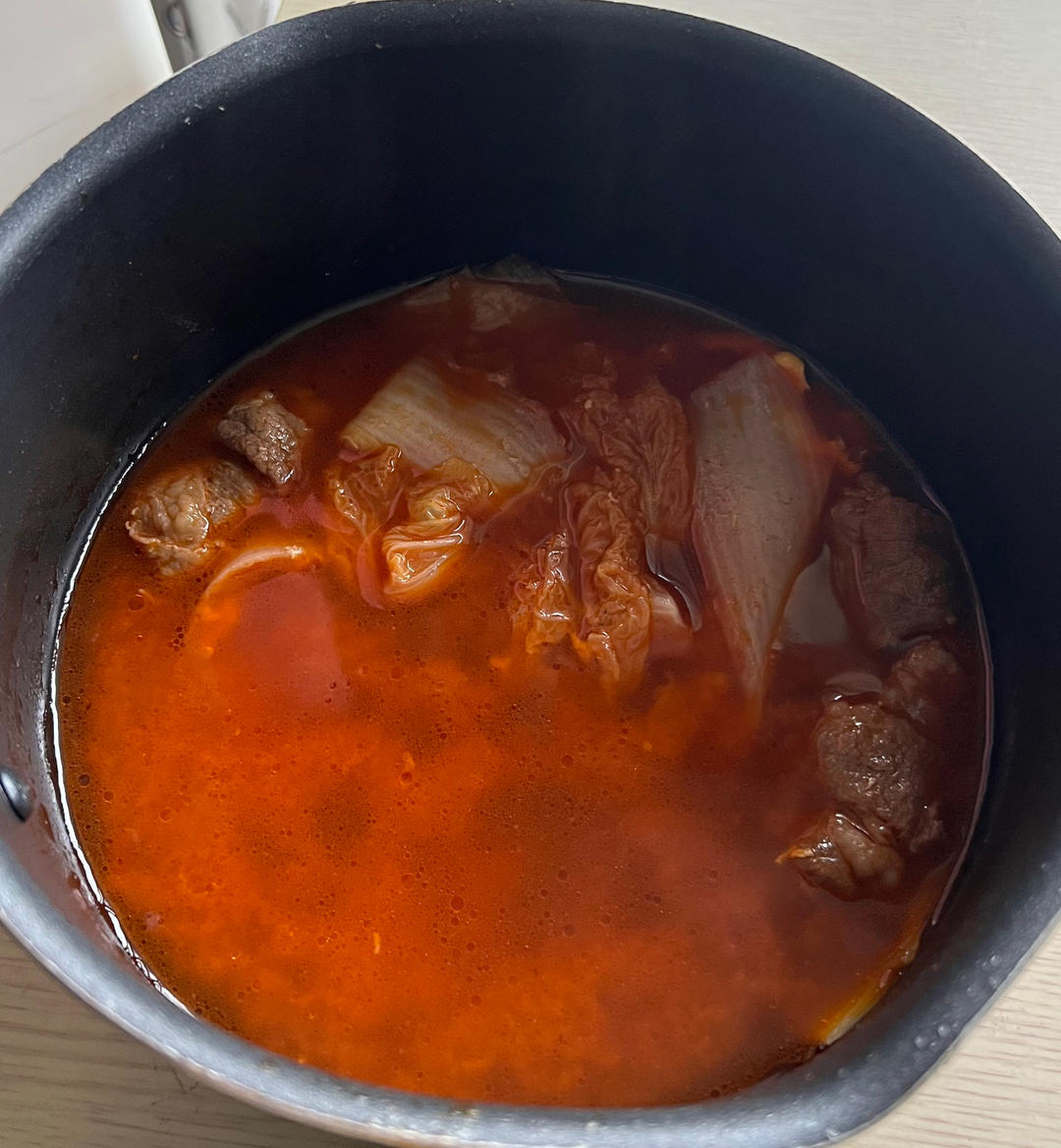 韩式泡菜豆腐锅/辣白菜豆腐汤